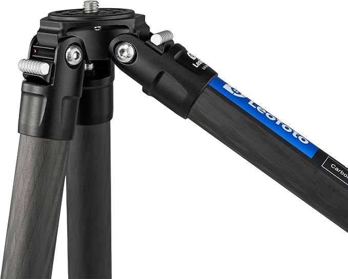 Leofoto 58" Lightweight Carbon Fiber Travel Tripod, Professional Compact Tripod - Image 2