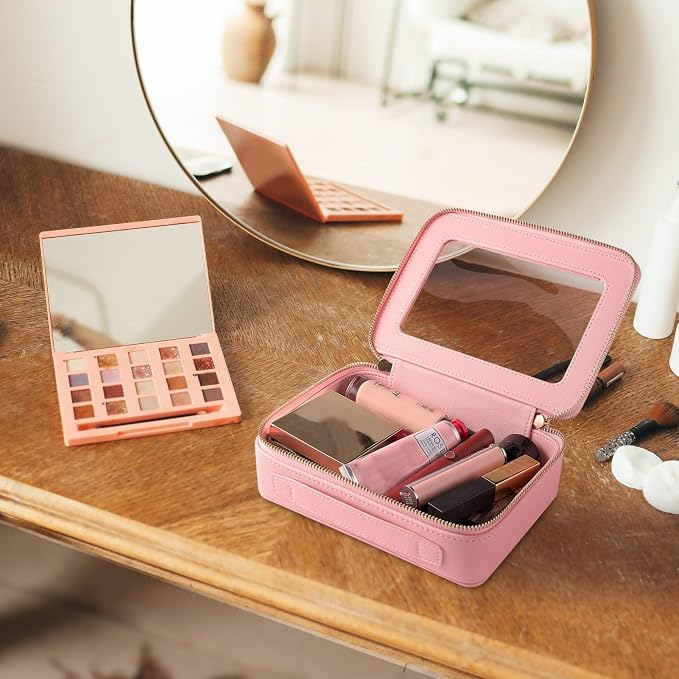 Aveniee Clear Makeup Bag Organizer, Large Travel Toiletry Bag - Image 4