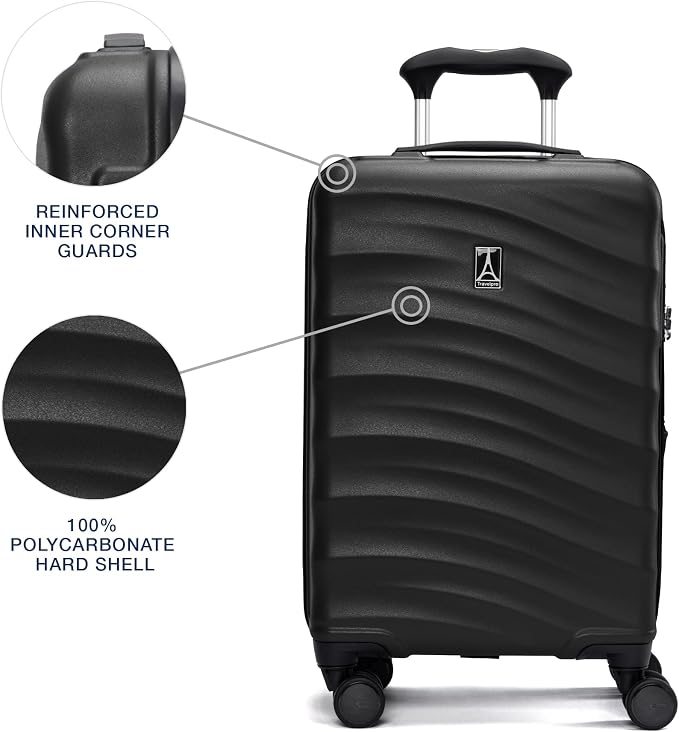 Travelpro Maxlite Air V2 Hardside Expandable Carry on Luggage, 8 Spinner Wheels - Image 3