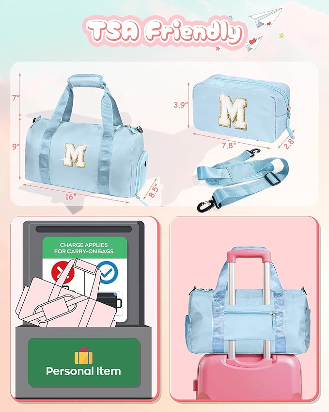 Cute Preppy Gifts for Girls-Girl Gym Bag - Image 3