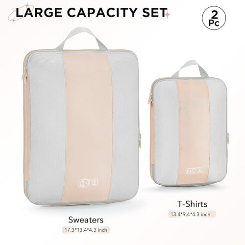 2 Set Compression Packing Cubes - Image 2