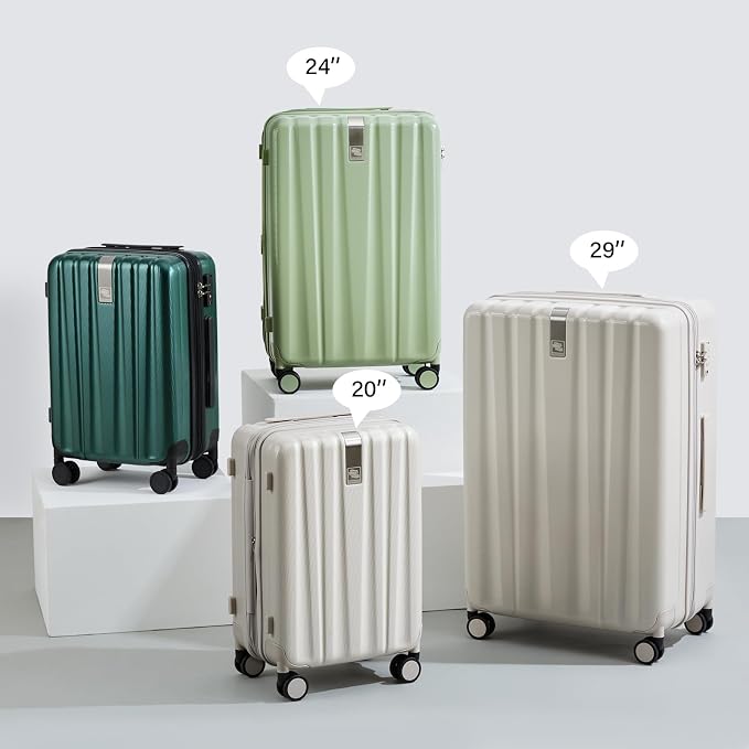 Hanke Expandable Hard Shell Luggage Sets 2 piece Carry On Luggage - Image 9