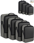 4 PCS Set Compression Packing Cubes by SDGFUI