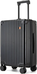 20 Inch Carry on Luggage, Airline Approved 22x14x9 Hard Shell Carry on Suitcase by TRAVELLUGGAGE