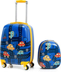 HONEY JOY Kids Luggage, Lightweight Toddler Suitcase, Durable ABS Hardshell by HONEYJOY
