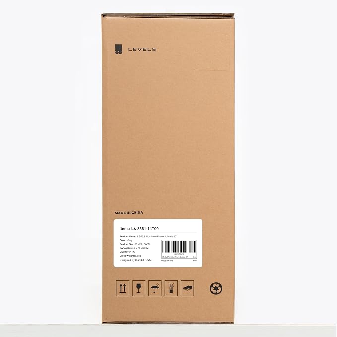 LEVEL8 Zipperless Carry On Luggage Airline Approved - Image 13