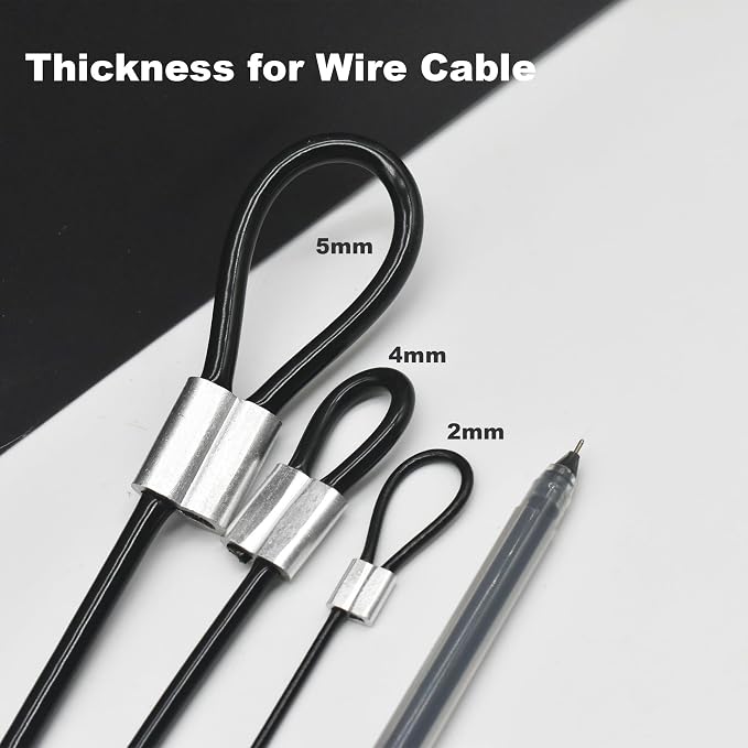 10 Pcs 2mm Wire 24 inch Vinyl Coated Stainless Steel Cable - Image 3
