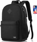 17 Inch Backpack for School Business Travel, Computer Bookbag Schoolbag for by YAMTIONBAGS