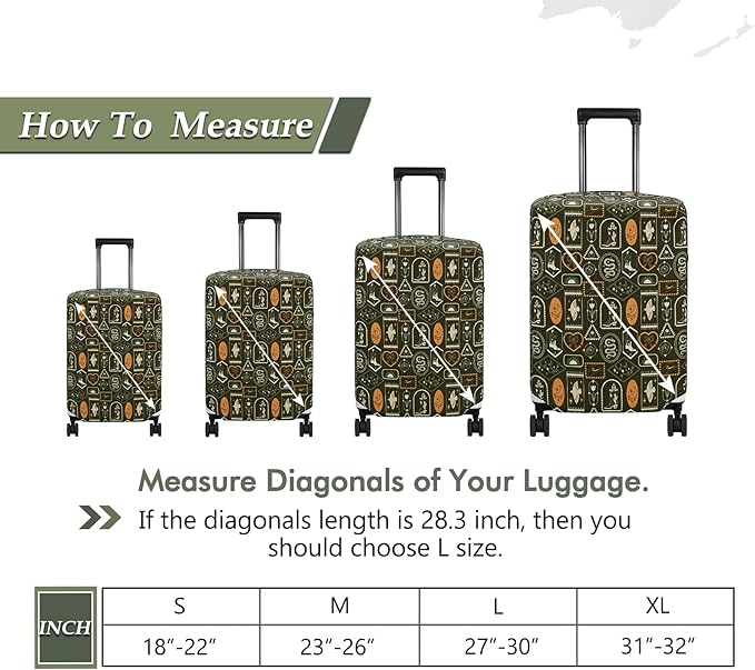 HYPER VENTURE Washable Luggage Cover - Image 6