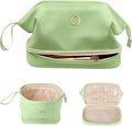 Gifts for Co Workers Female, Initial Large Makeup Bag, Bride To Be Gifts by Vogewood