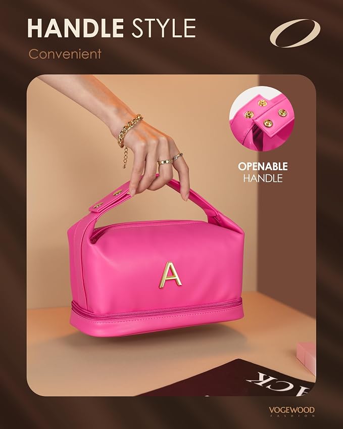 Gifts for Women 30s, Personalized Makeup Bag - Image 3