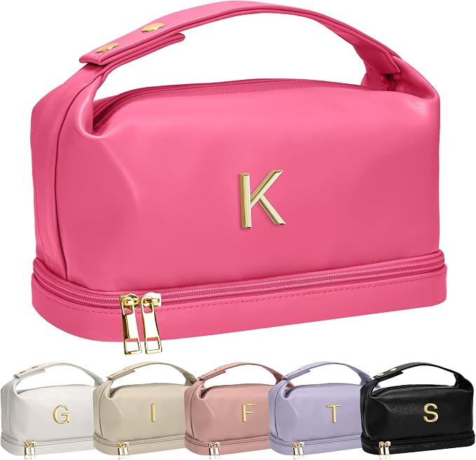Appreciation Gifts for Women, Personalized Makeup Bag by Vogewood