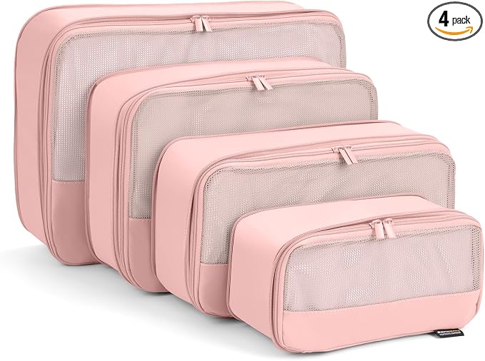 4 Piece Compression Packing Cubes by SOARSAIL