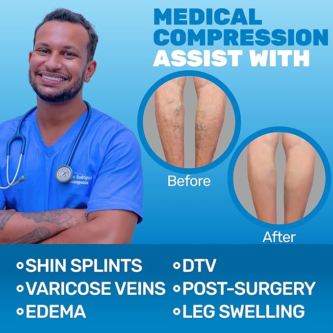 ABSOLUTE SUPPORT Cotton Compression Socks - Image 5