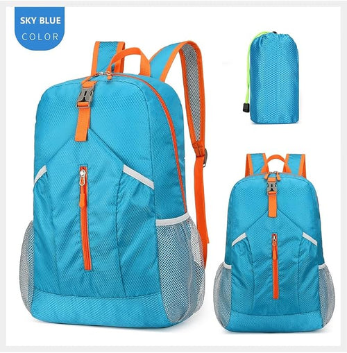 25L Hiking Backpack Foldable Sports Daypack Camping Collapsible Bag Water - Image 2