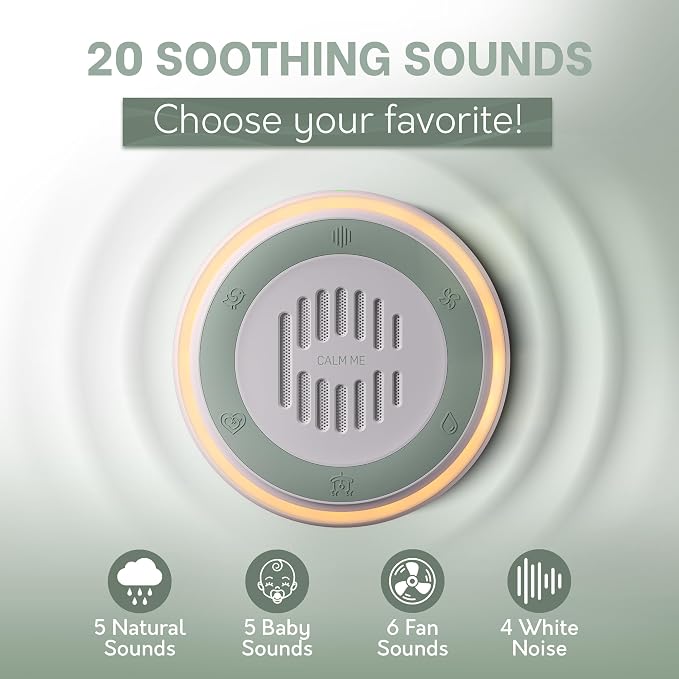 2-Pack Calm Me White Noise Sound Machine - Image 5