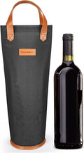 Tirrinia Single Wine Carrier Tote, Insulated Wine Cooler Bag by Tirrinia