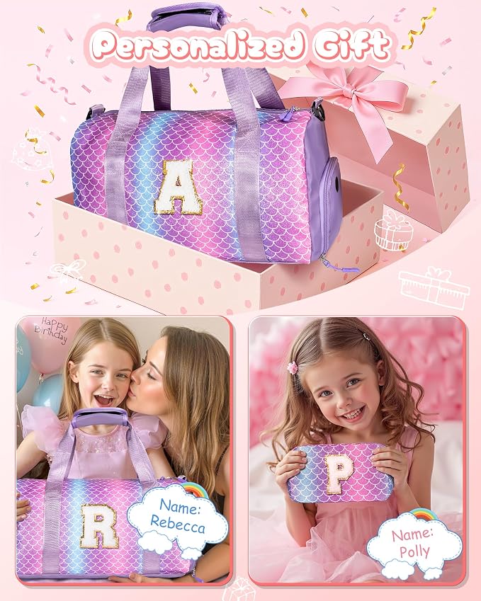 8 Year Old Girl Birthday Gift -Girl Gym Bag - Image 2