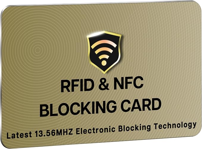 SaiTech IT RFID Cards, 5 Pack One Card Protects Entire Wallet Purse - Image 9