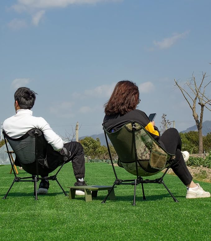 iClimb Ultralight Compact Camping Folding Beach Chair - Image 2