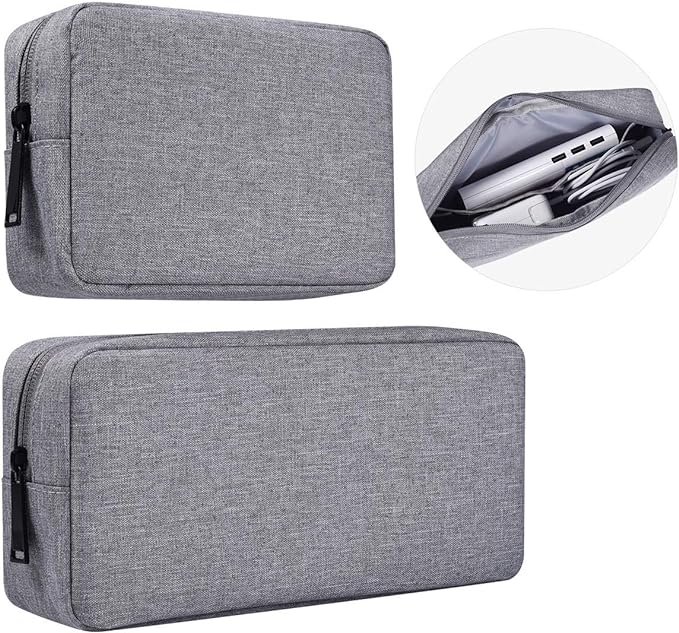 Portable Electronics Accessories Storage Bag, Power Bank, Laptop Charger by imComor