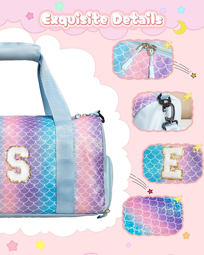 Cute Preppy Gifts for Girls-Girl Gym Bag - Image 4