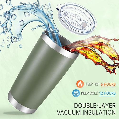 20 oz Tumbler Stainless Steel Tumblers - Image 2