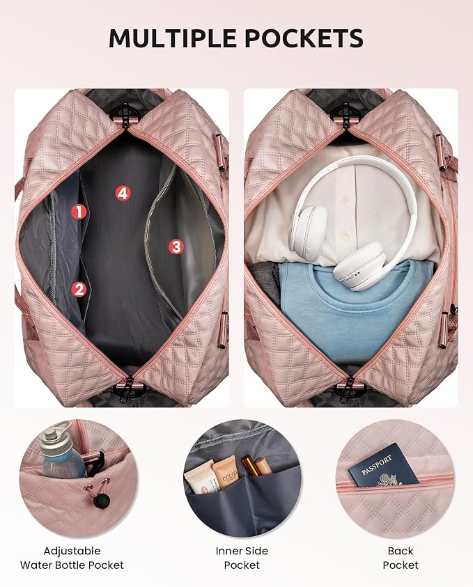 Gifts for Granddaughter-Initial Duffle Bag - Image 5