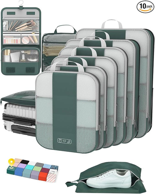 10 Set Compression Packing Cubes by OlarHike