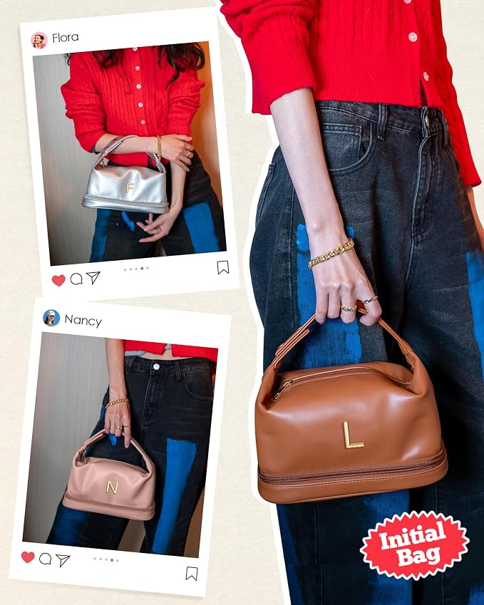 Trendy Gifts for Women, Personalized Makeup Bag - Image 2