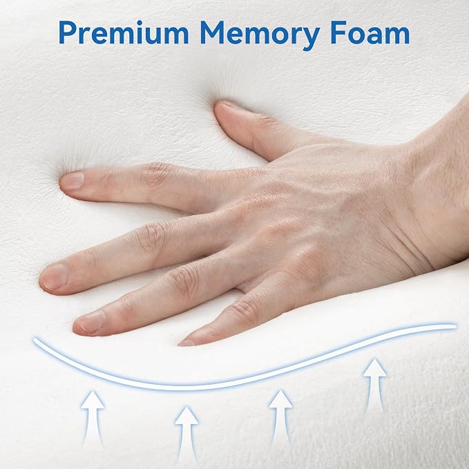 AM AEROMAX Travel Contour Memory Foam Pillow, Cervical Pillow - Image 6