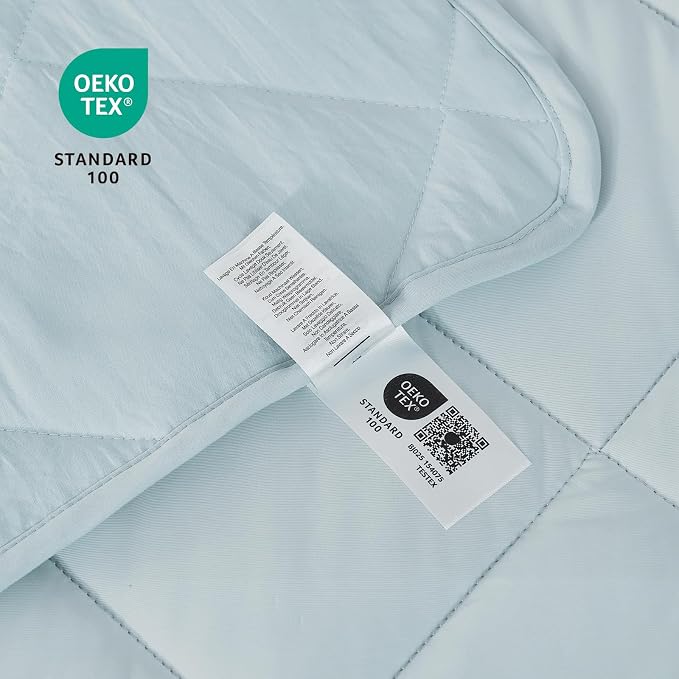 Cozy Bliss Cooling Blanket for Hot Sleepers, Q-Max 0.4 Cooling Comfort Queen - Image 7