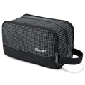 Gonex Travel Toiletry Bag Nylon, Dopp Kit Shaving Bag Toiletry Organizer Check by Gonex
