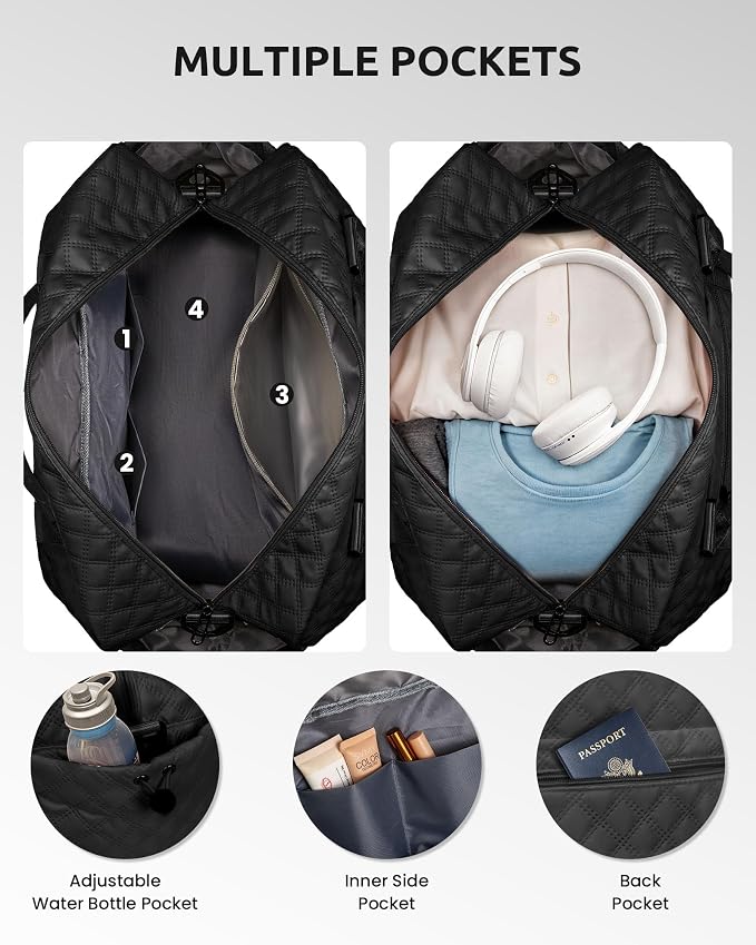 Teacher Appreciation Gifts for Women-Initial Duffle Bag - Image 5