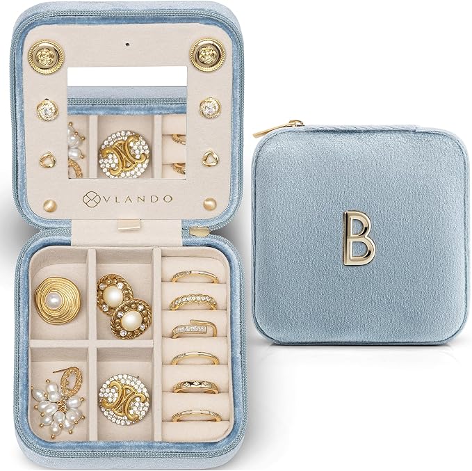 Vlando Preppy Stuff for Teen Girls, Girls Jewelry Box, Teen Girl Chid Gifts by VLANDO