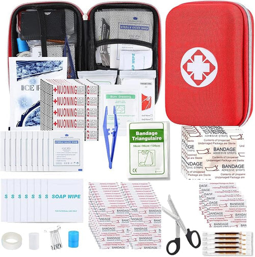 276PCS First Aid Kit Home Car Camping Hiking Emergency Supplies Small Compact by AMORNING
