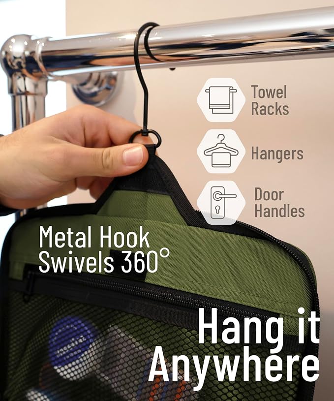 DD D&D Wanderlust D&D Hanging Travel Toiletry Bag - Image 4