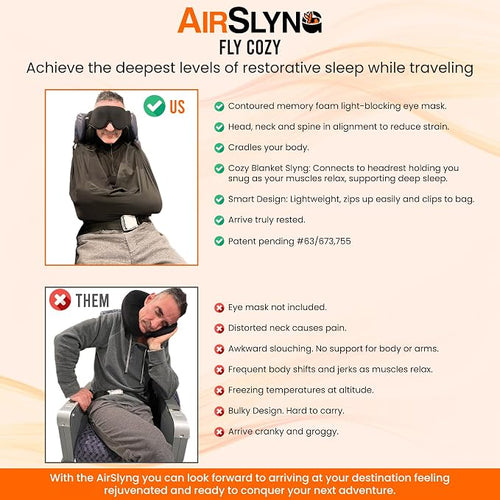 3-in-1 Airplane Sleep Support System - Image 2