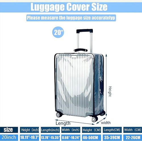 20 Inch Luggage Covers for Suitcase TSA Approved, Carry On Luggage Cover - Image 2