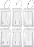 Luggage Tags Metal Suitcase Tags Travel Bag ID Identifier Luggage Tag by WeBravery