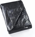 GUARD SHIELD Black Tarp 12x12 Feet Waterproof Tarps Lightweight Camping Tarp by GUARDSHIELD