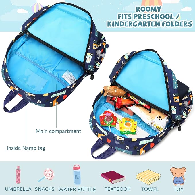 mygreen Toddler Backpack, Kids Backpack - Image 3