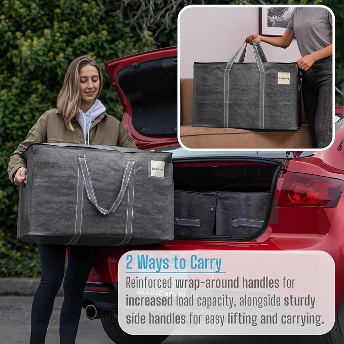 VENO 4 Pack Moving Bags, Heavy Duty, Moving Boxes Alternative, Packing Storage - Image 7