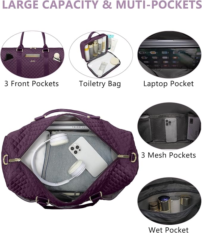 Weekender Travel Duffle Bag for Women - Image 3
