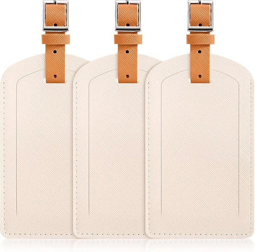 3 Pack Luggage Tags for Suitcases, TSA Approved Bag Tags, Baggage Tags by Airkit