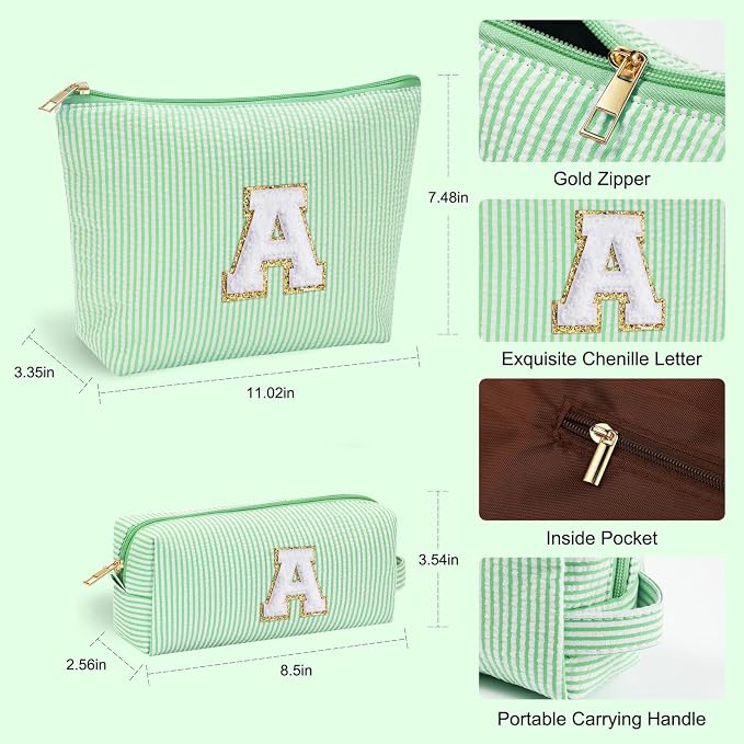 YOOLIFE Personalized Gifts for Women, Travel Makeup Bag Cosmetic Bag Skin Care - Image 3