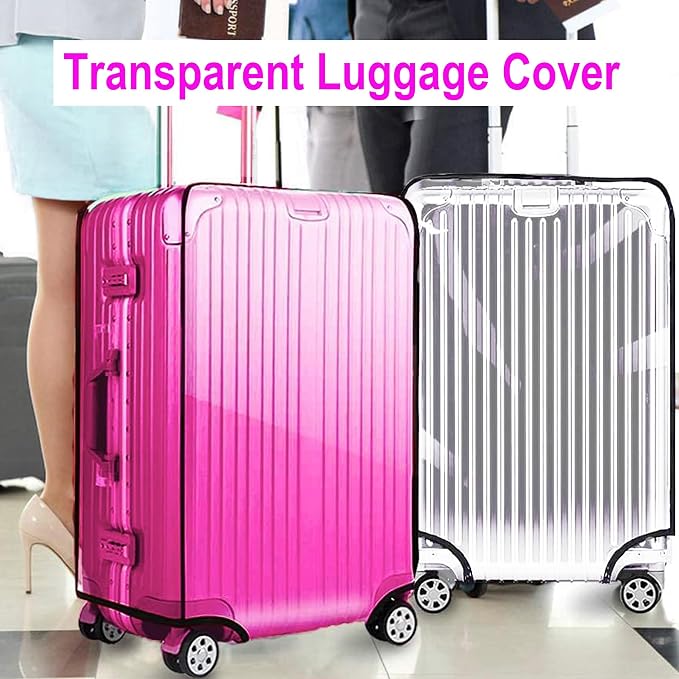 30 Inch Full Clear PVC Suitcase Cover Protectors - Image 6