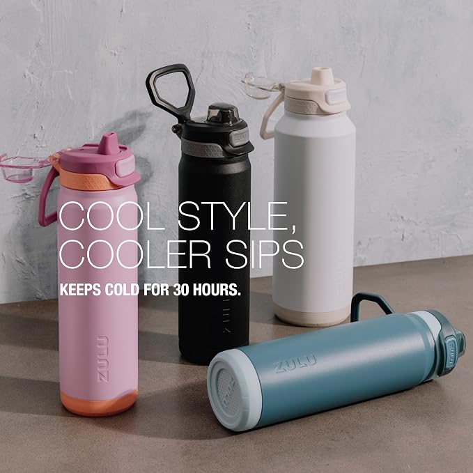 ZULU Powerfill Pro 32oz Stainless Steel Water Bottle - Image 5