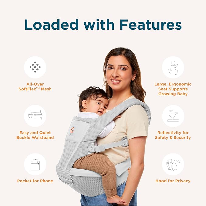 Ergobaby Alta 2-in1 Hip Seat and Carrier - Image 4
