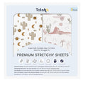 TotAha Cactus Pack N Play Sheets, Premium Stretch Fitted Portable Mini Cribs by TotAha%7CUnitedStates